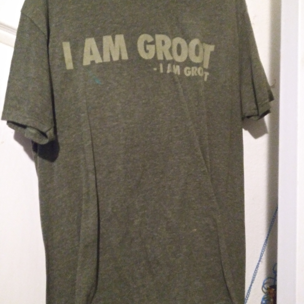 Groot green tee